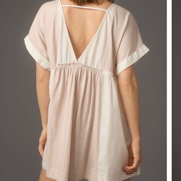 Anthropologie Daily Practice Babydoll Mini Dress Tunic Top Size XXS - Picture 8 of 10